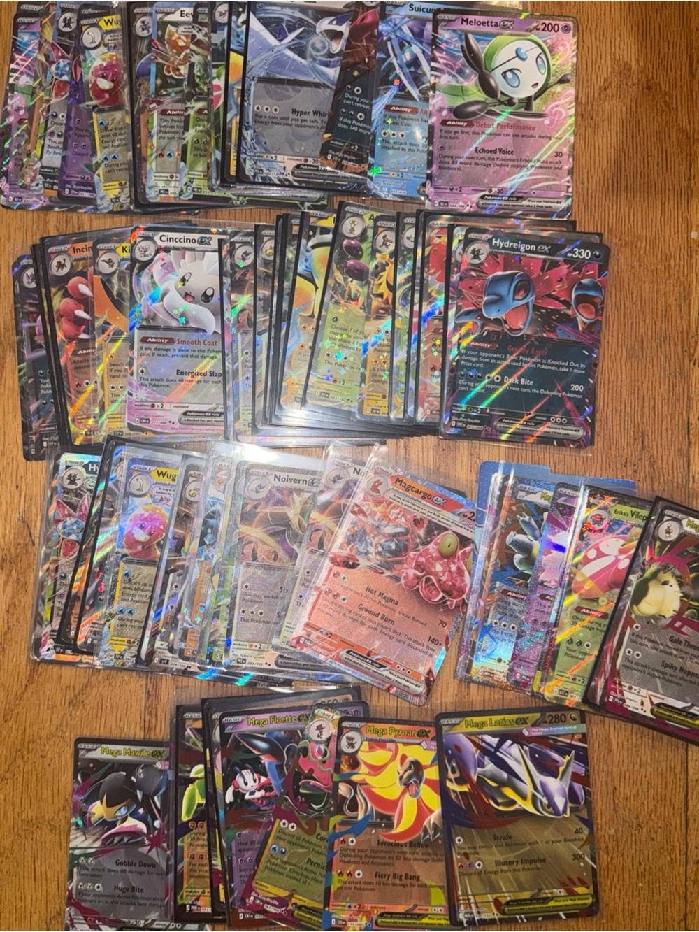Pokémon TCG HOLO Card Lot - 100 (Featuring HOLO/ REVERSE HOLO +5 Double Rare)